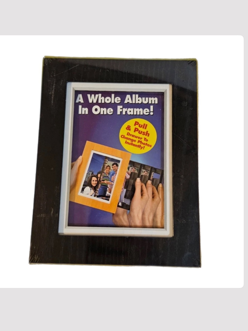 Vintage PHOTO MAGIC-WHOLE ALBUM IN ONE FRAMED. Displays 40 Photos.